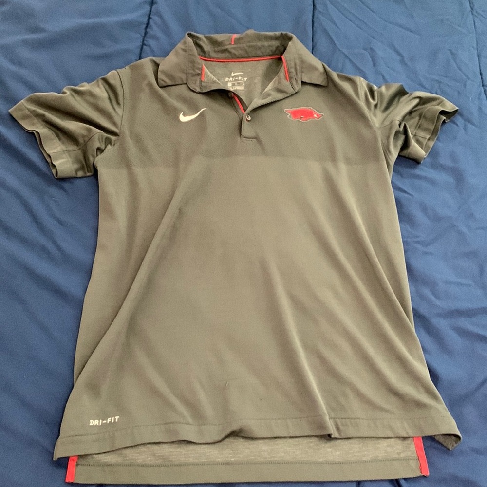 Men’s Arkansas Razorback Nike Dri-Fit Polo